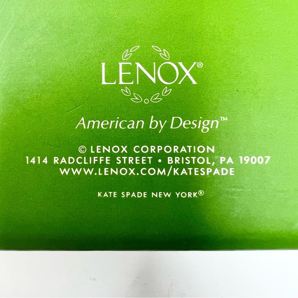 Kate Spade Lenox Crystal Two of a Kind Set of 2 Glasses “Mine” and “Yours” - Picture 7 of 10